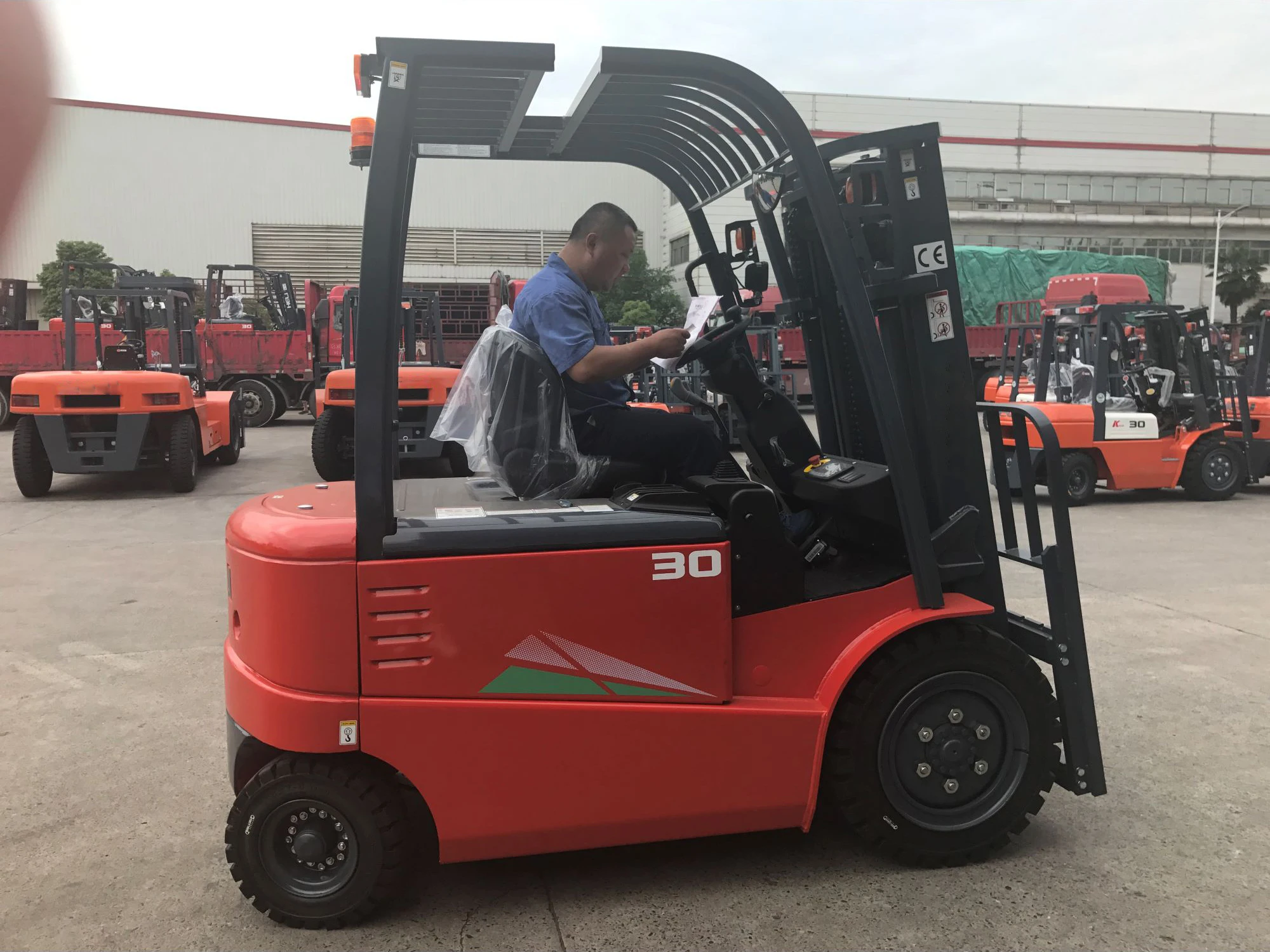 HELI 3 ton CPD30 with 3000mm Electric Forklift In Stock Optional Mast