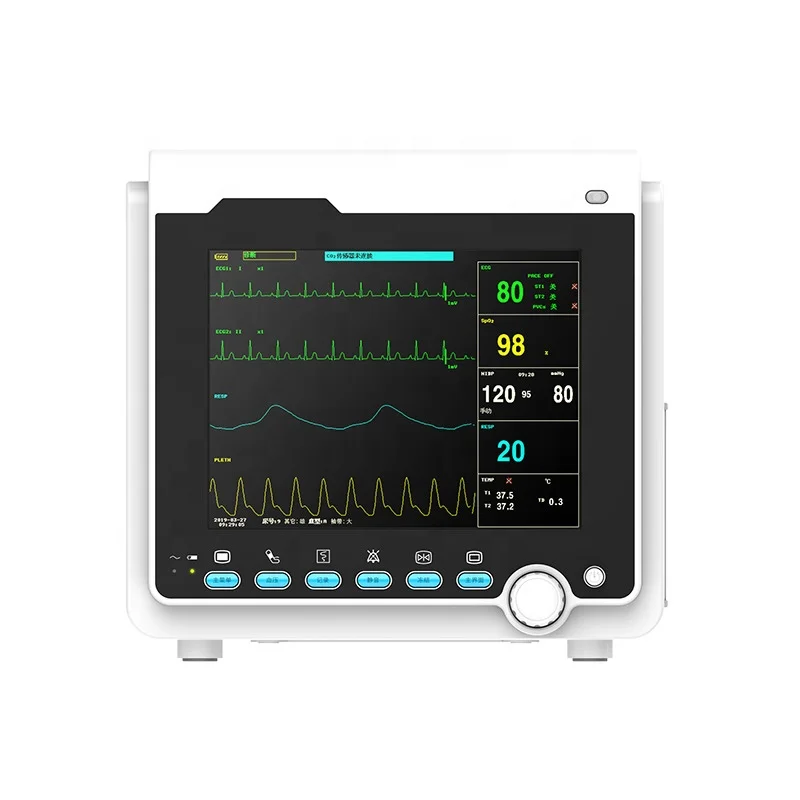 TFT Color Lcd Portable Veterinary Animals Pet Cats And Dogs Blood Pressure Heart Rate Monitoring Accessories Monitor