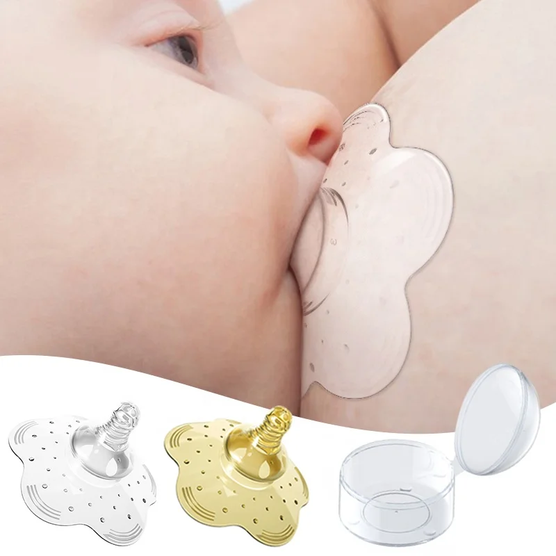 Flat Inverted Nipple Milk Cover Carrying Case Breast Feeding Nipple Protective Milk Cover Breast Feeding Nipple Protective