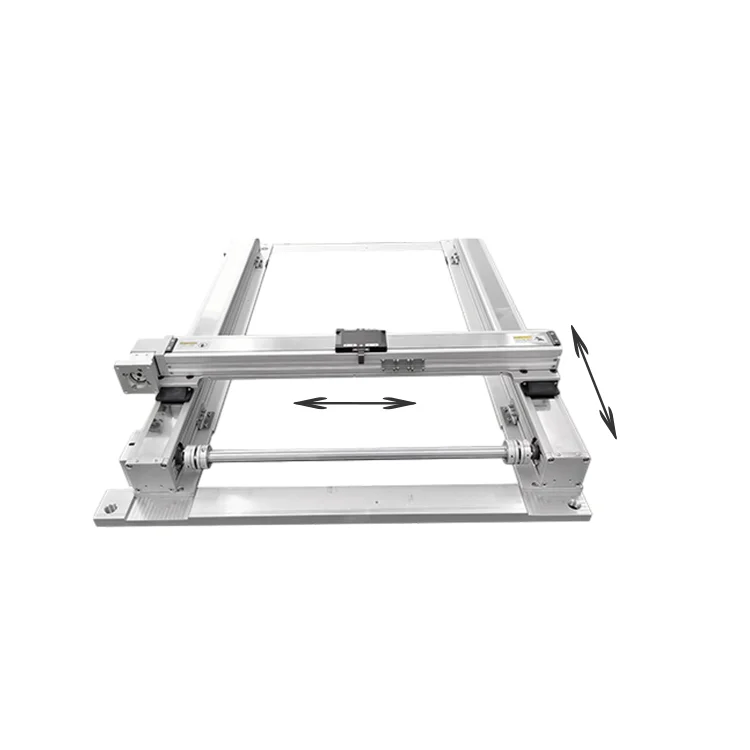 CNC Linear Module Belt Guide Nema 17 23 Motor Belt Linear Actuated Stage