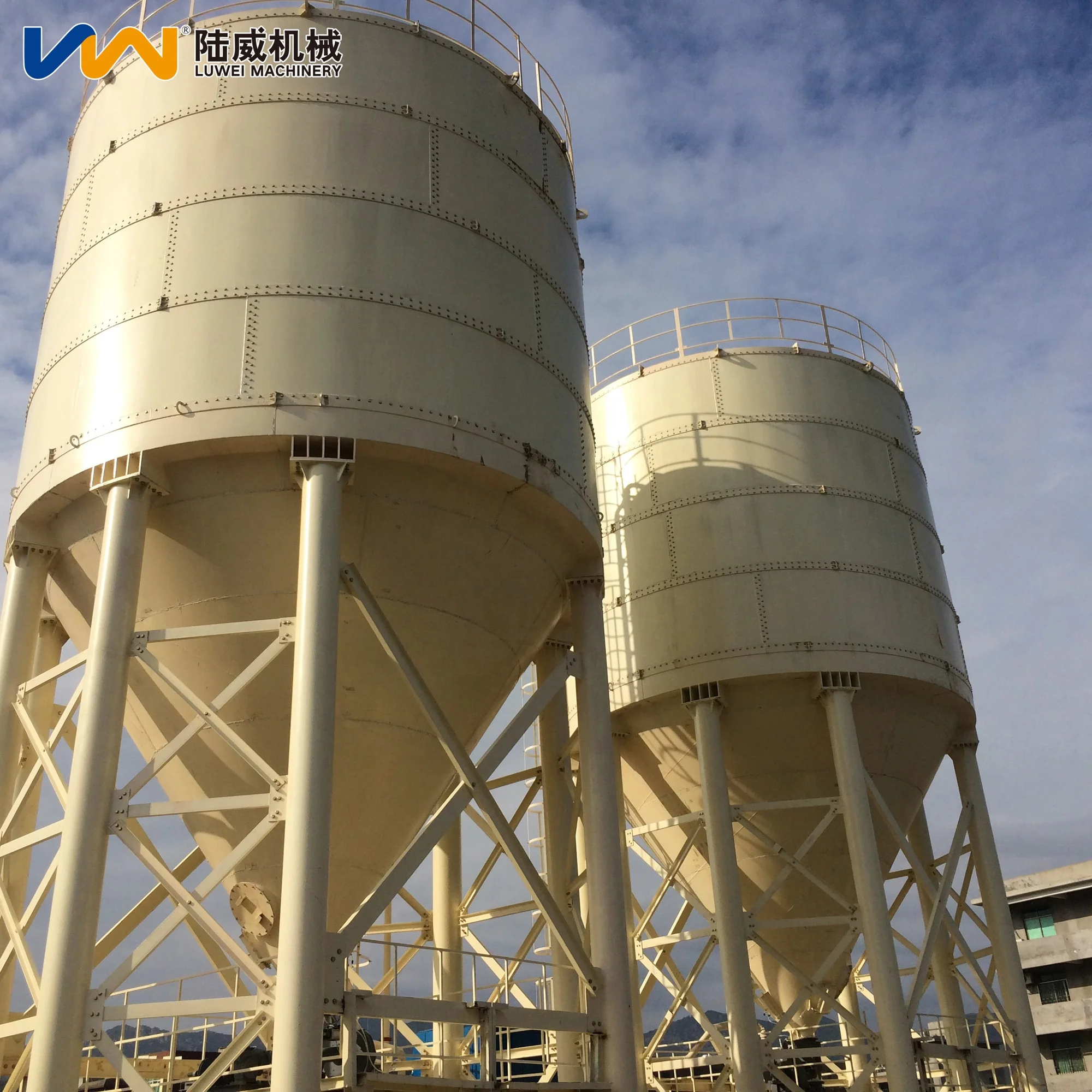 3t-500t bolted steel silo to store ore ,mineral, stone, coal etc