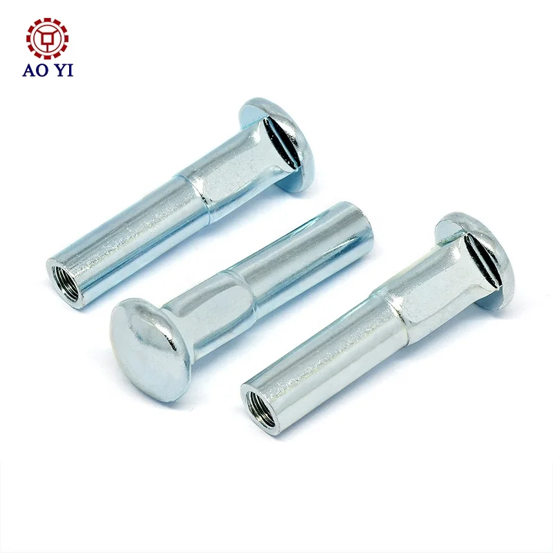 Round Head Square Neck and Internal Thread Carriage Screw for baby strollers products