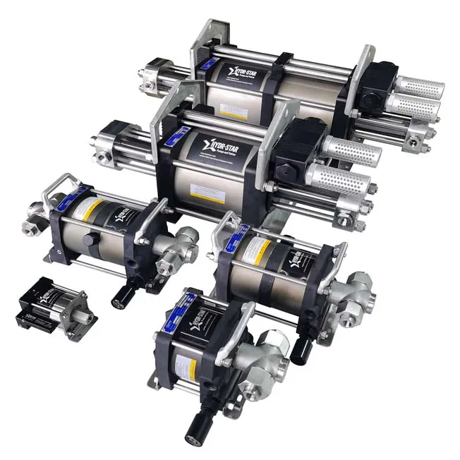 HYDR-STAR AHP06-2D-200 Max 228 Mpa High Pressure Similar Haskel Air Driven Oil Pump For Gas Oil Equipment