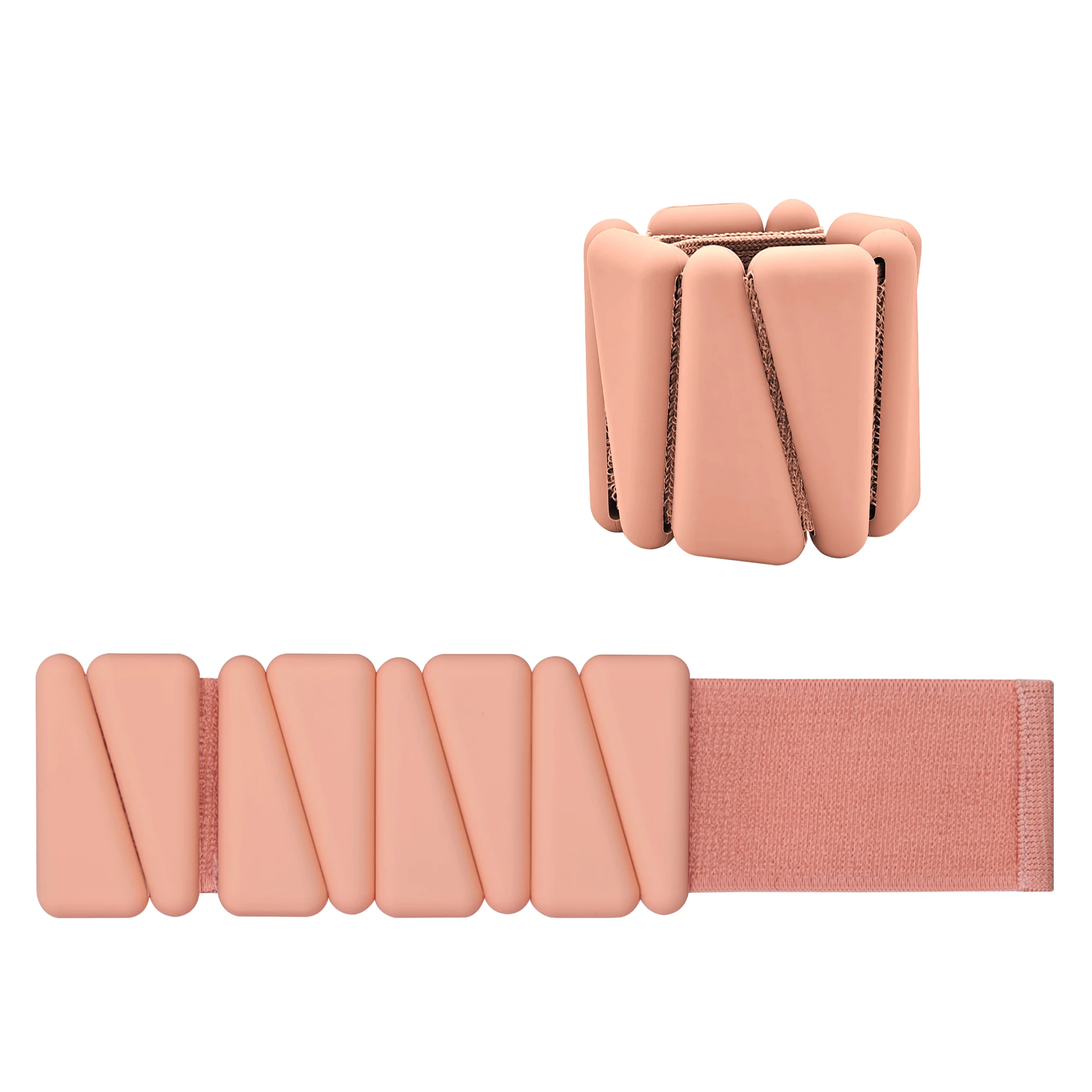 New Fitness 2LB Durable Wearable Wrist Weights Lifting Weighted Bangle Gym Adjustable Silicone Wrist and Ankle Weights