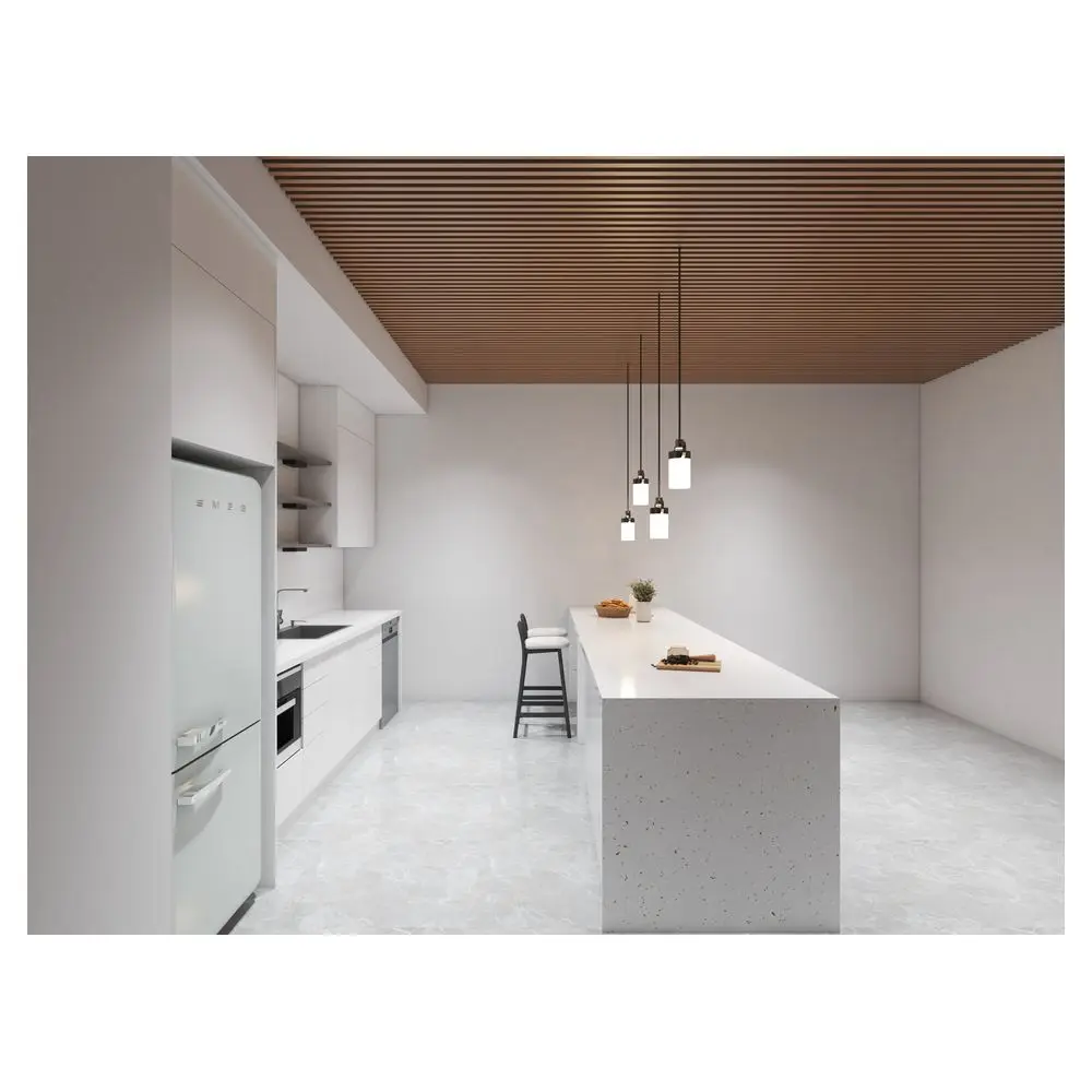 Prima New Customized service edge All side Kitchen cabinet design Professional design team serve for better projects