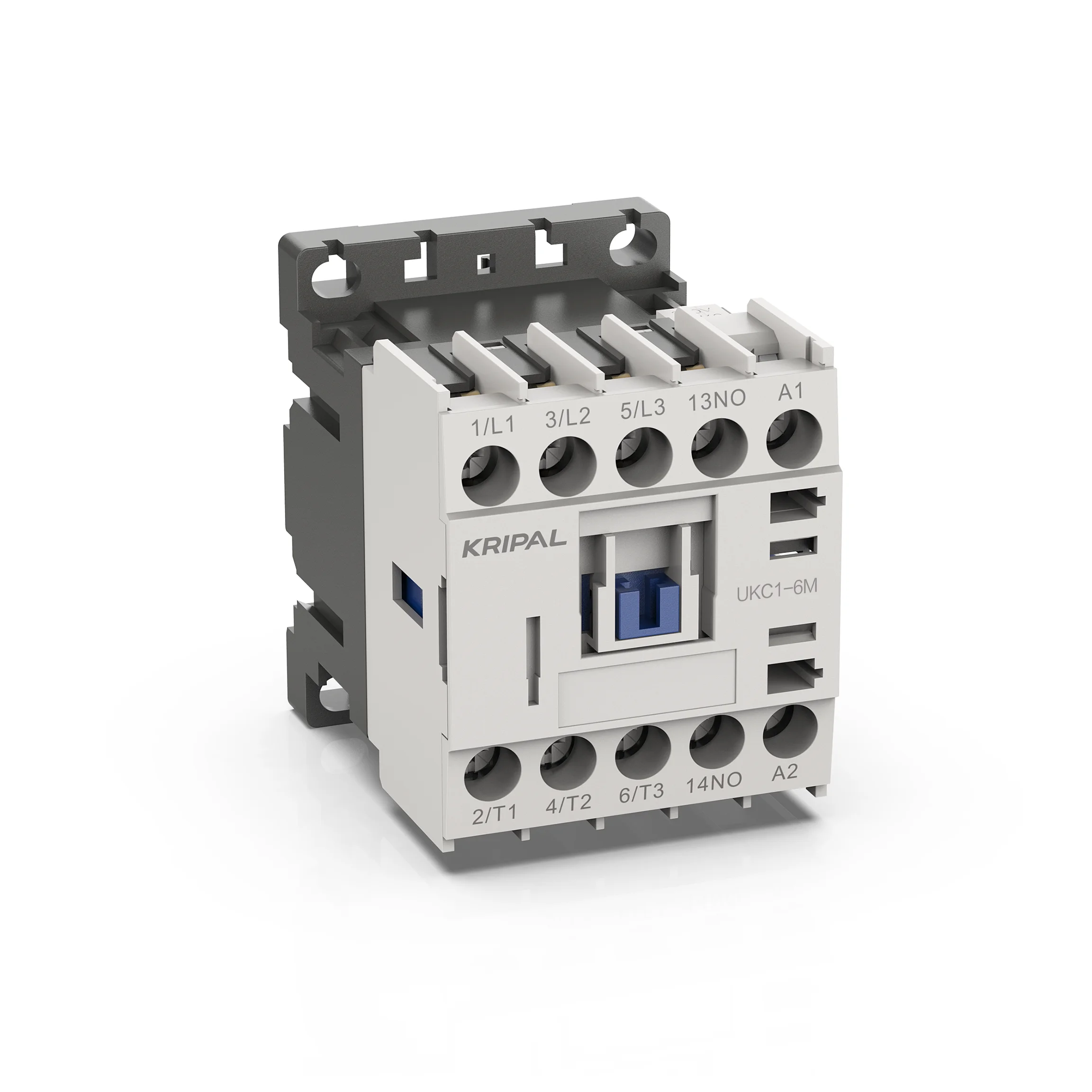 KRIPAL 6A mini contactor  24V 110V 220V 380V 6A contactors ac magnetic contactor with electric contacts