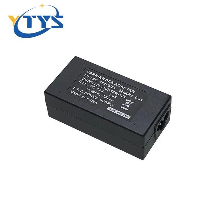 48v 0.5a poe injector splitter power adapter for AP devices 48V 0.5A  24w