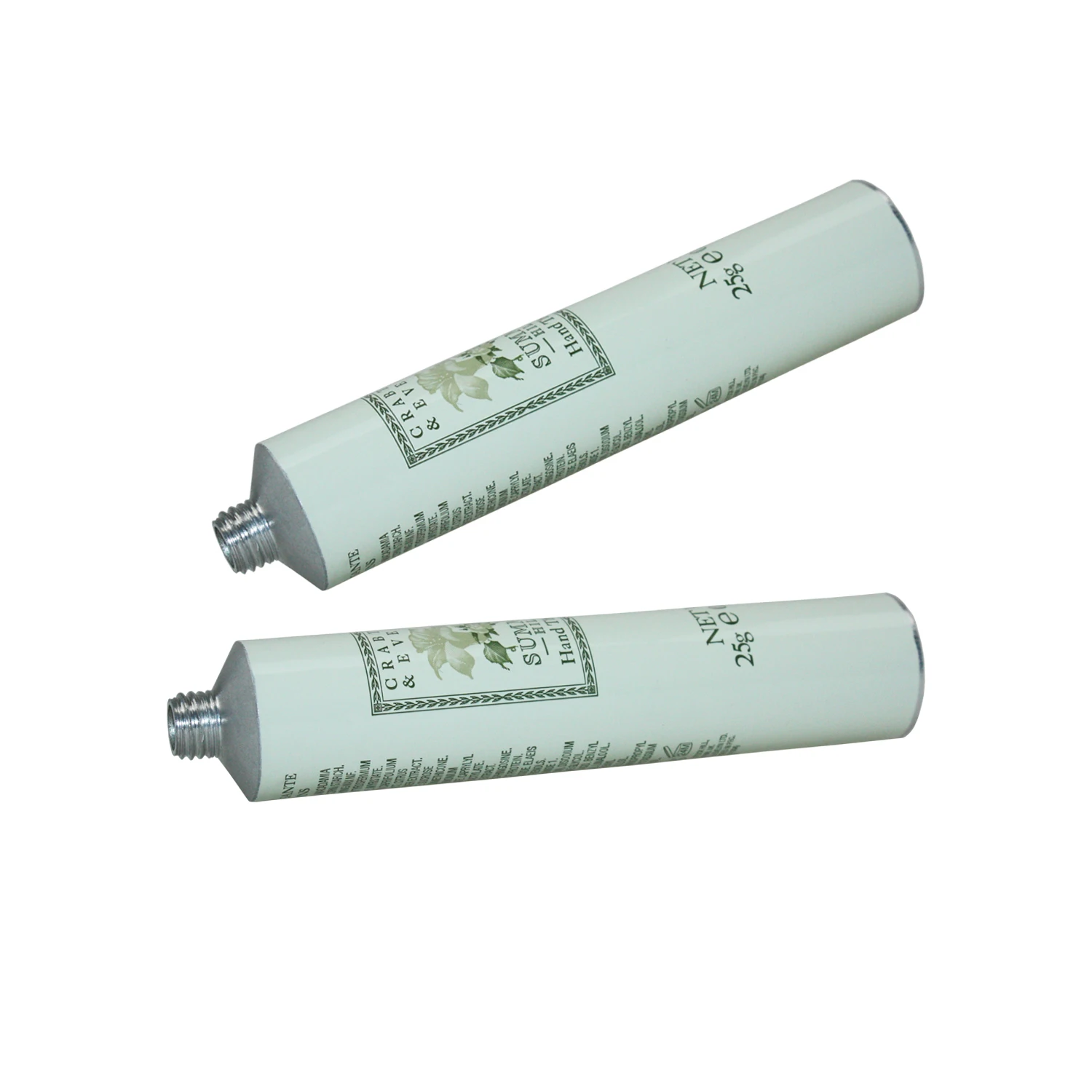 Прямая Заводская поставка, алюминиевый индивидуальный логотип OEM ODM, уникальные косметические упаковочные контейнеры для макияжа, круглая пустая трубка