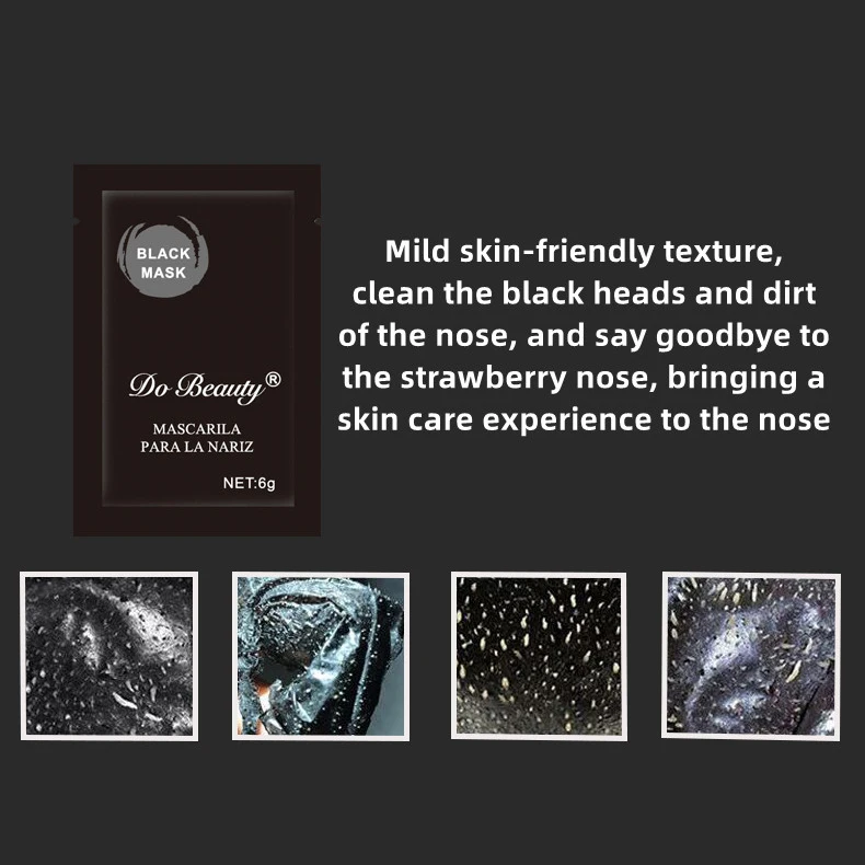 Wholesale Private Brand  Skin Care  Dead Sea Mud Cleansing Black Nose Mask  Paste  Deep skin cleanser and removes the blackhead