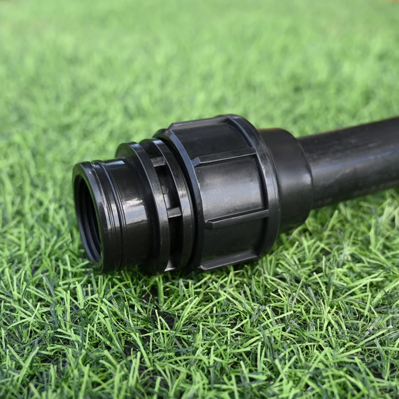 Высокое Качество hdpe PP Компрессионный фитинг быстрый соединитель трубы фитинги для экономии воды орошения