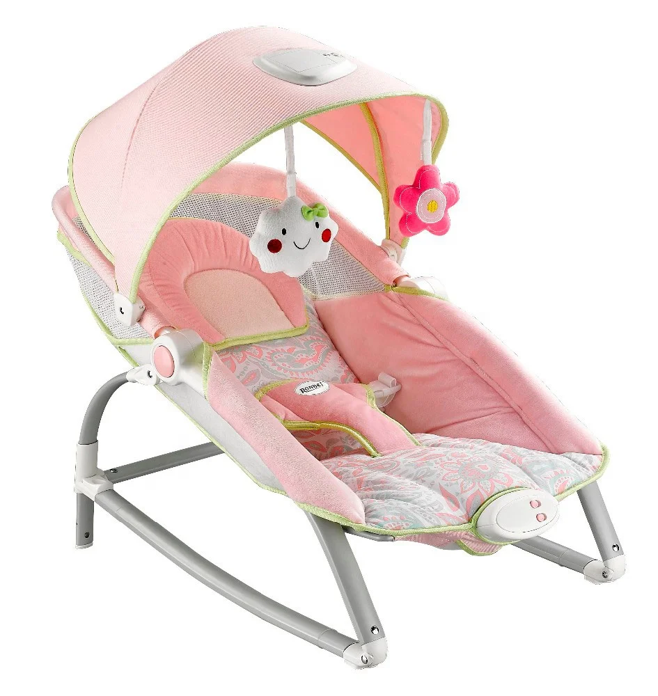 Automatic Bay Cribs sleeping Portable Electric Baby Swing Rocking Chair New Arrival Folding Electric cradle chair