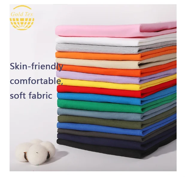 High Quality 180 Grams  Summer Cotton Round Neck Plain Sports T shirt For Men