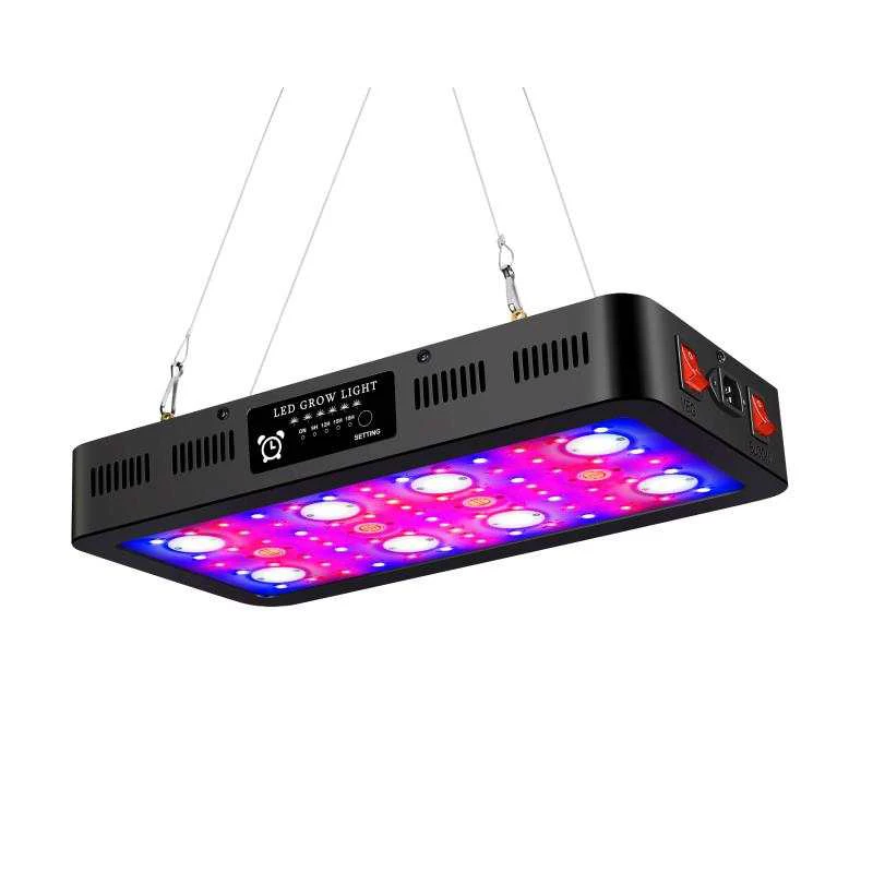 Led Grow Light full spectrum 1200W 1000W led grow light 2400W Indoor planting hemp grow light led three modes