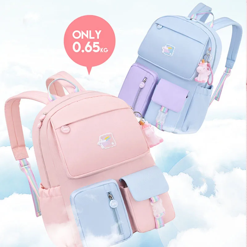 2023 good quality school backpacks sac a dos scolaire randoseru Waterproof school bags girl mochila escolar infantil