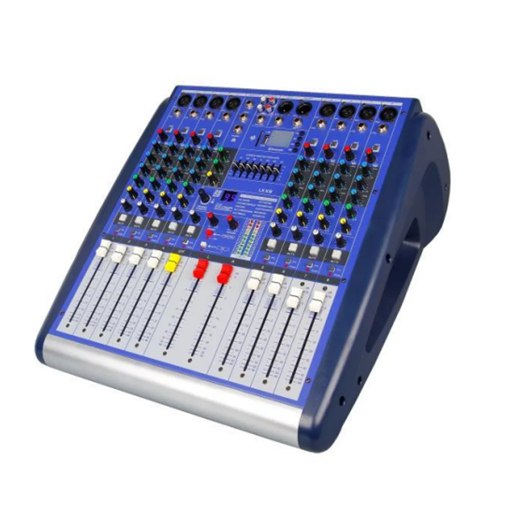 Профессиональный LX серии с эффектом 99DSP смеситель USB SD вставка bluetooth dj стенд миксер консоль
