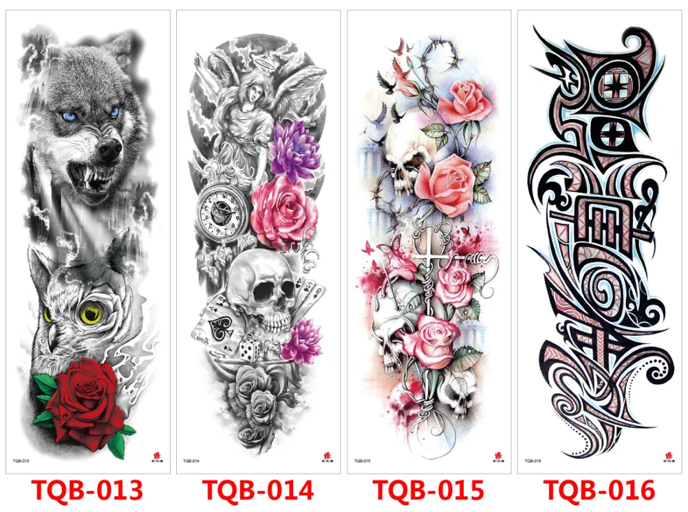 Personality Waterproof Self Adhesive Skin Body Gold Tattoo Sticker Diy Tattoo Temporary