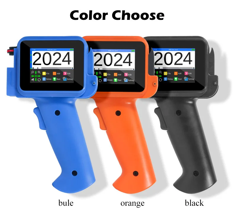 New Inkjet Printer Waterproof Portable Mini Glass Ceramic Plastic Logo Hand jet Inkjet Printer