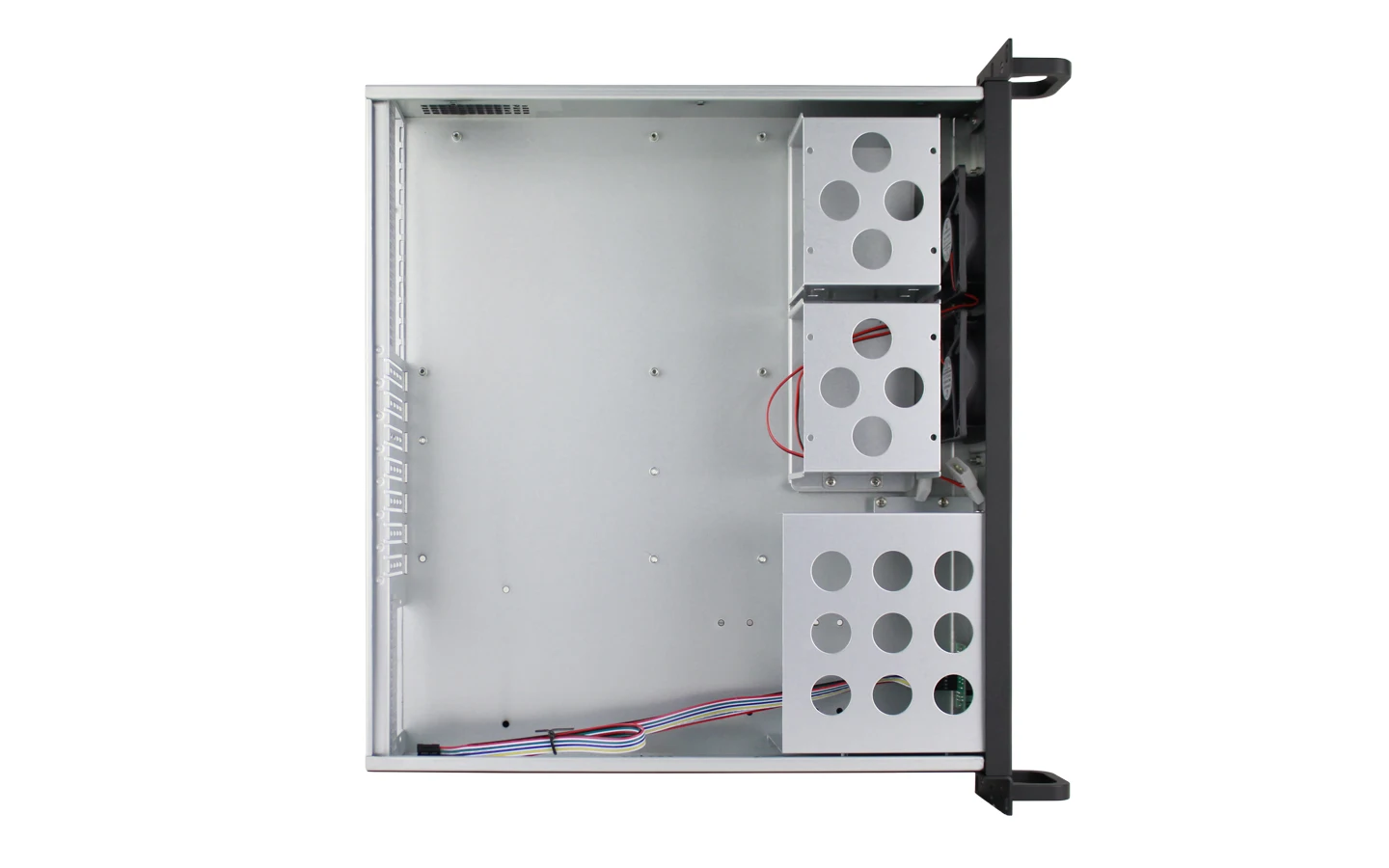 Custom Steel Metal Cabinet 2U 400Mm Short Depth 5 Hard Drive Rack Mount Server Case Micro-Atx Firewall Computer Case Enclosure