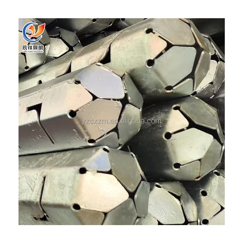 Cheap price 8 meter height aluminum iron galvanized outdoor highway street light pole