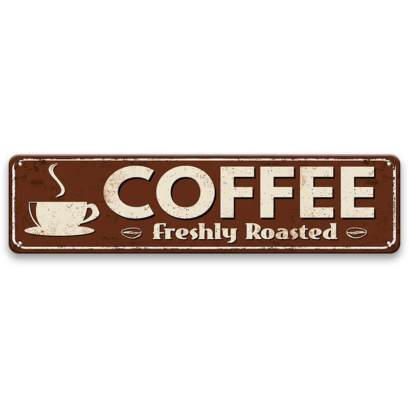 Wholesale 10*40cm Vintage Metal Tin Signs Funny Home Decor Metal Poster Custom Vintage Metal Signs Tin Sign