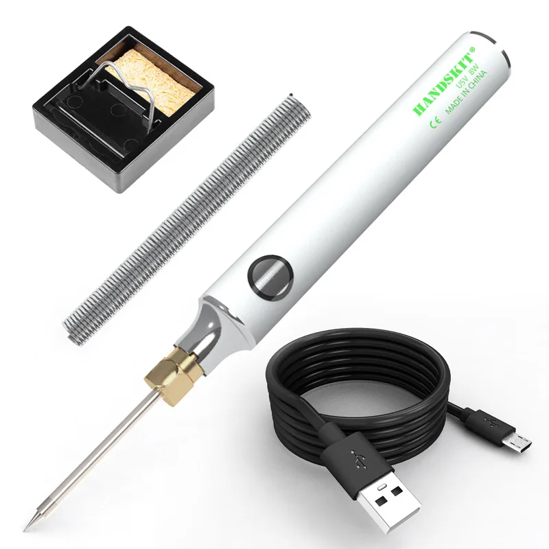 Electric Soldering Irons Hot Irons 5V 8W Low Voltage Mini Hot Branding Iron
