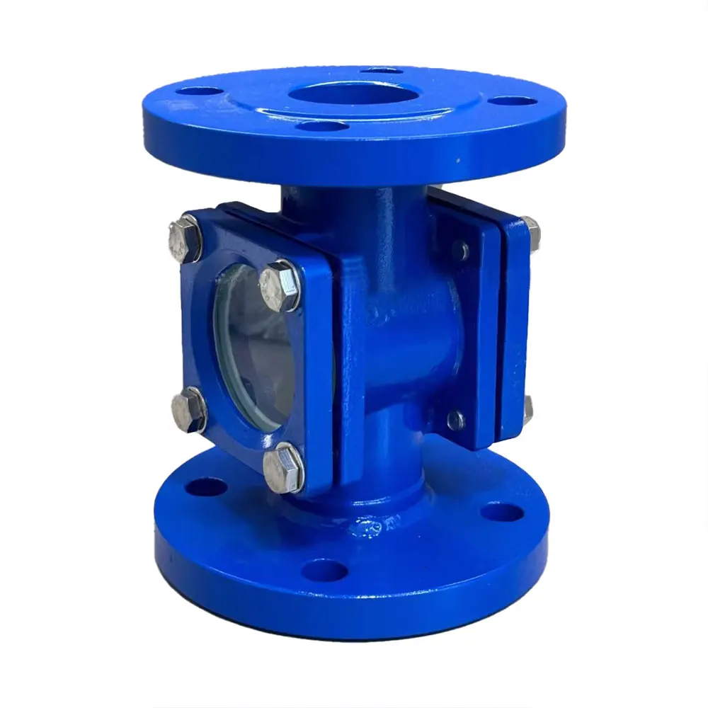 factory hot sale  Double Window ASME (Class 150/300/600#)  Visual Sight Flow Indicators for Water Systems