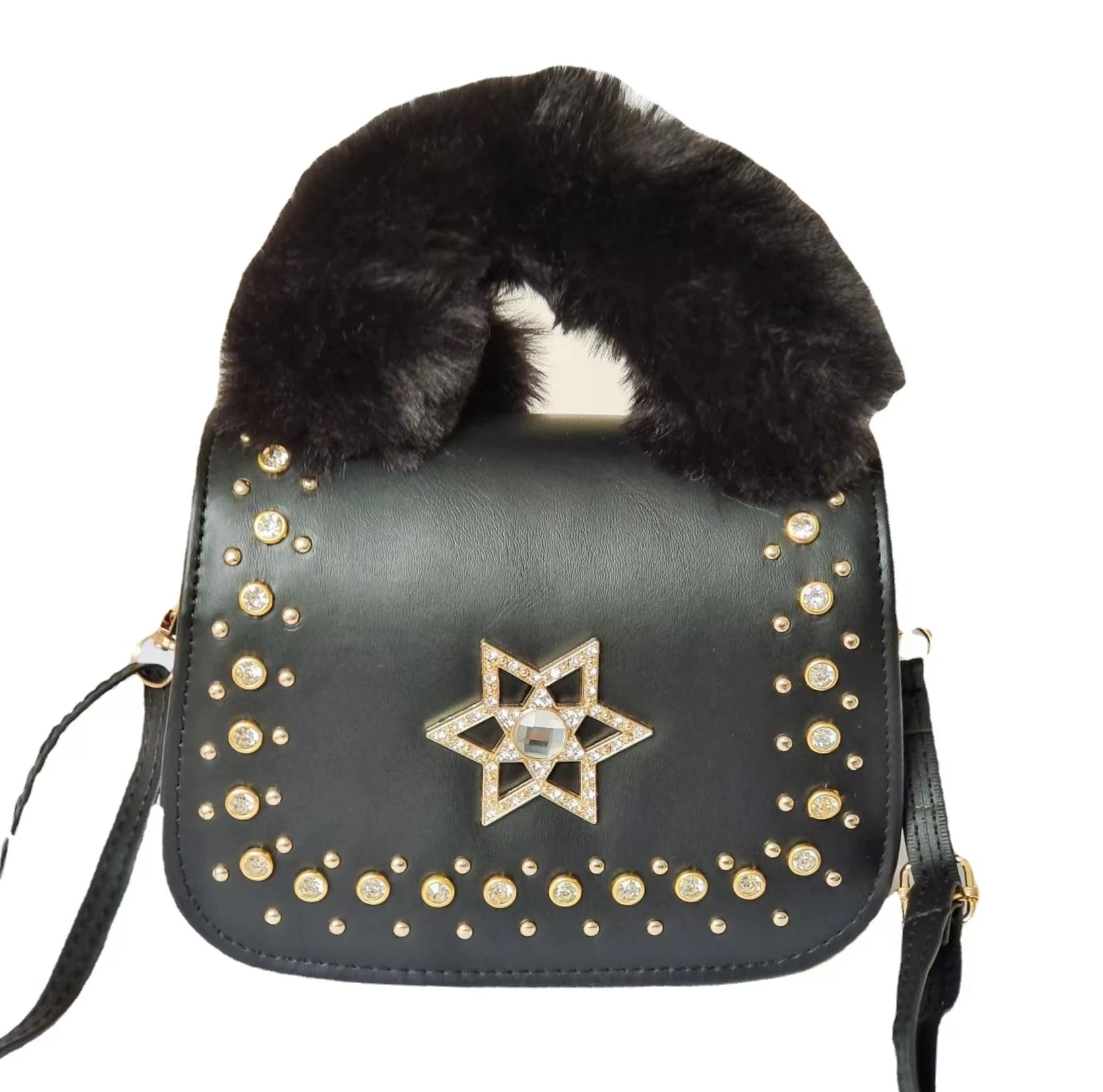 Новинка плюшевая Универсальная женская сумка на одно плечо