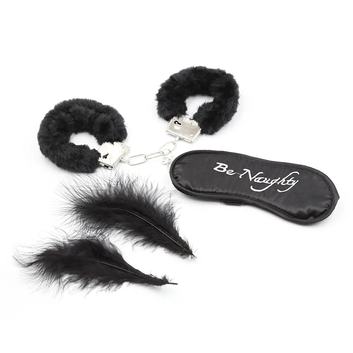sex feather paddle whip Blindfold restraint bondage with sex dice plush handcuffs sex sm bondage adult products set