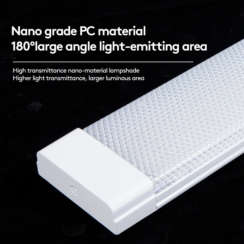 AKKO STAR 100W LED FIXTURE LIGHT 1.2M 6500K 3 LINES 2 YEARS WARRANTY PS+IRON RA>80 AC170-240V
