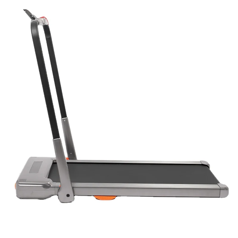 Walking and Running Mode 2 in 1 Small Treadmill for Apartment with iPad and Phone Support LCD Display