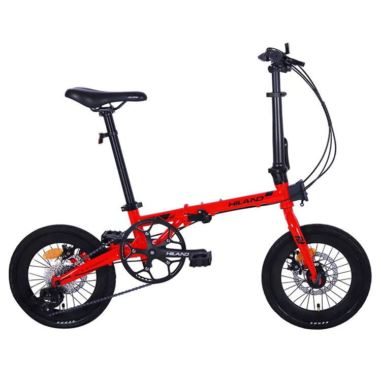 JOYKIE OEM 7 speed gear cycle 16 inch mini bici folding bike for men