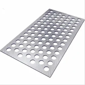 Manufacturers hot sale pure Titanium perforated metal sheet titanium mesh anode plate