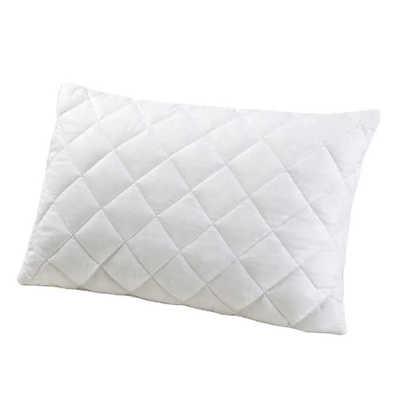 Wholesaler hotel cheap bed sleeping pillow cover non-woven fabrics microfiber pillows case