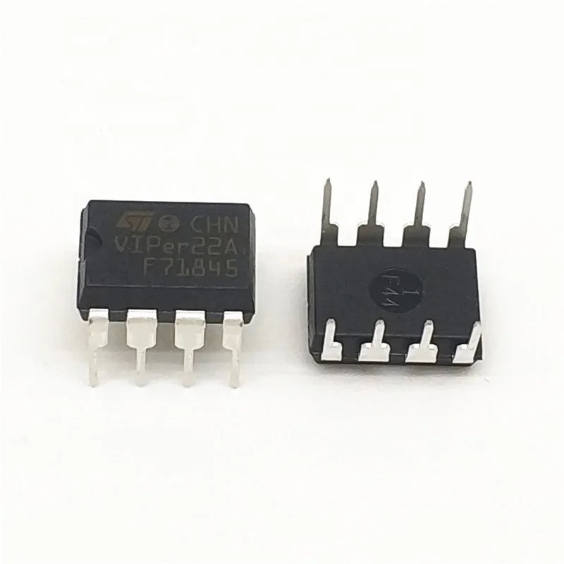 new and original ic integrated circuit  Semiconductors  AC/DC Converters DIP-8 VIPER22A