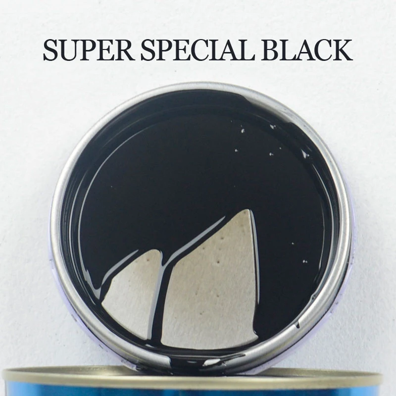 
1K car paints black coating base coat car body blue phase black color spray paint 