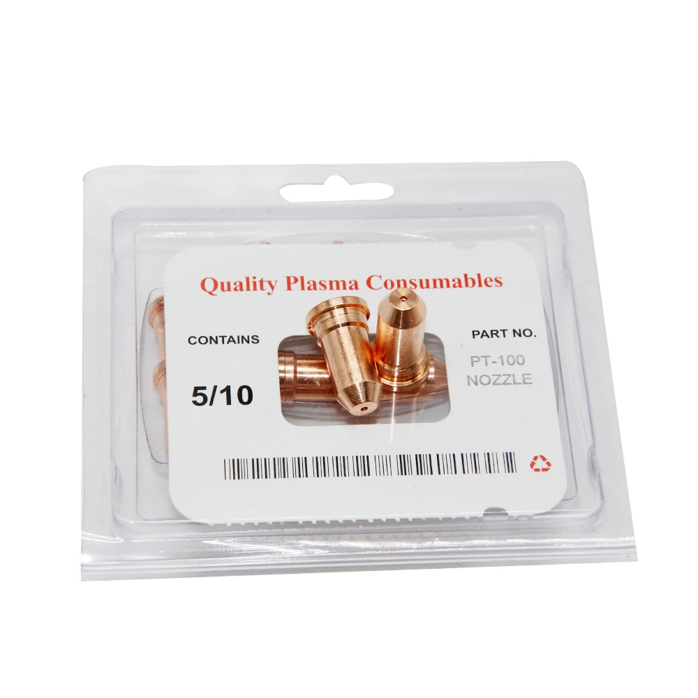 PT100 Consumables Plasma Cutting 52556 Electrode 51246.10 Nozzle PT100 Spare Parts