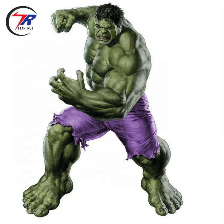 Best quality 3D printer resin Marvel The Angry Hulk resin statues  for sale