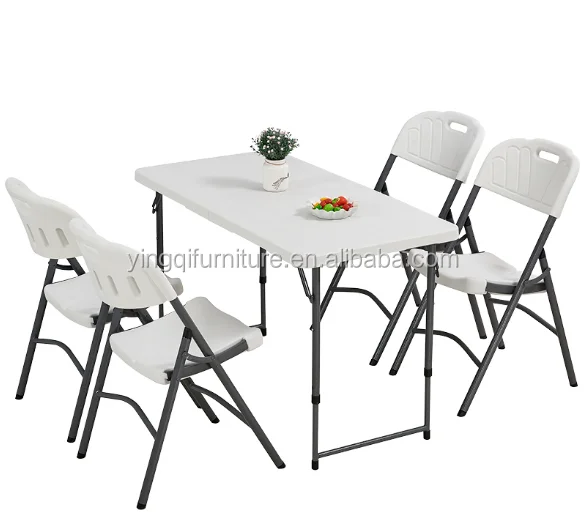 Wholesale Folding Portable Plastic Outdoor Picnic Party Dining Table