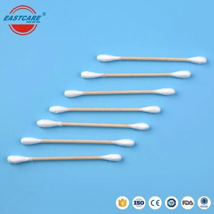 
Long micro for kids cosmetic swab holder bamboo cotton swabs 