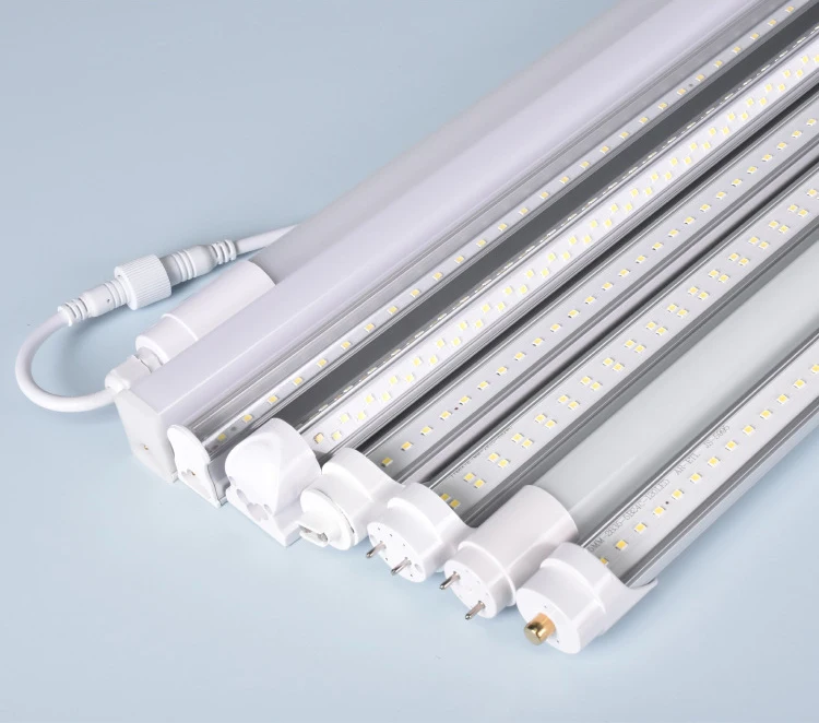 ETL DLC IP65 Waterproof 20W 4FT T8 LED Tube Lights For Indoor Outdoor Lighting Freezer Refrigerator Greenhouse