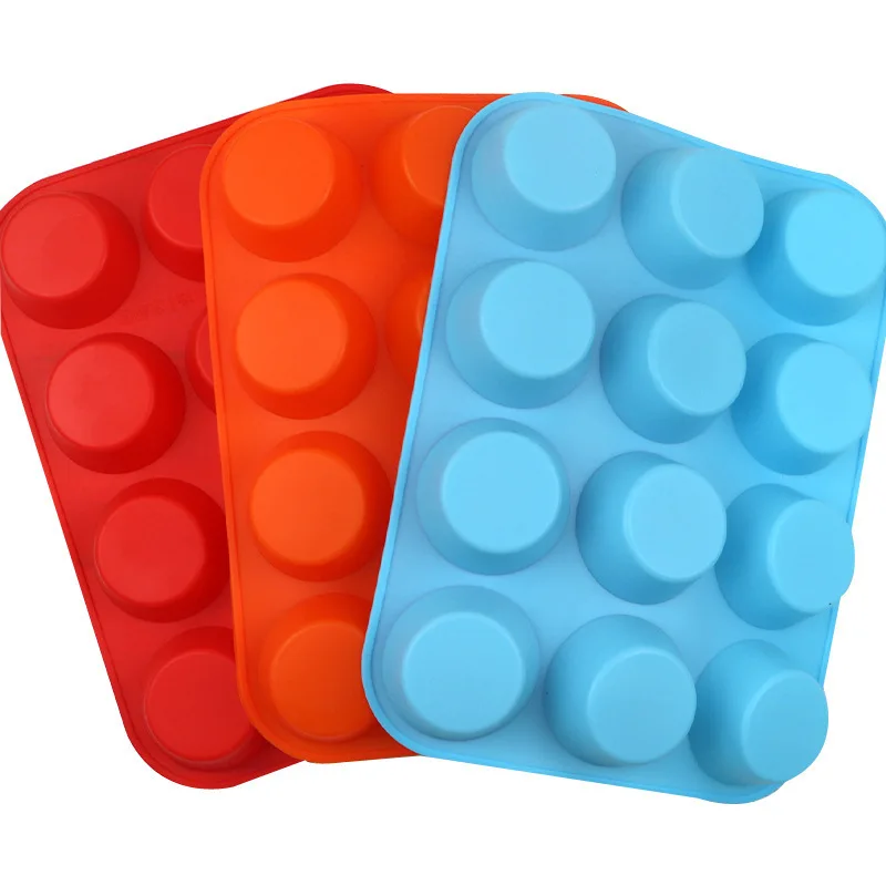 100% Food Grade Round Reusable Wholesale pop food grade bake silicone mold custom cake mold