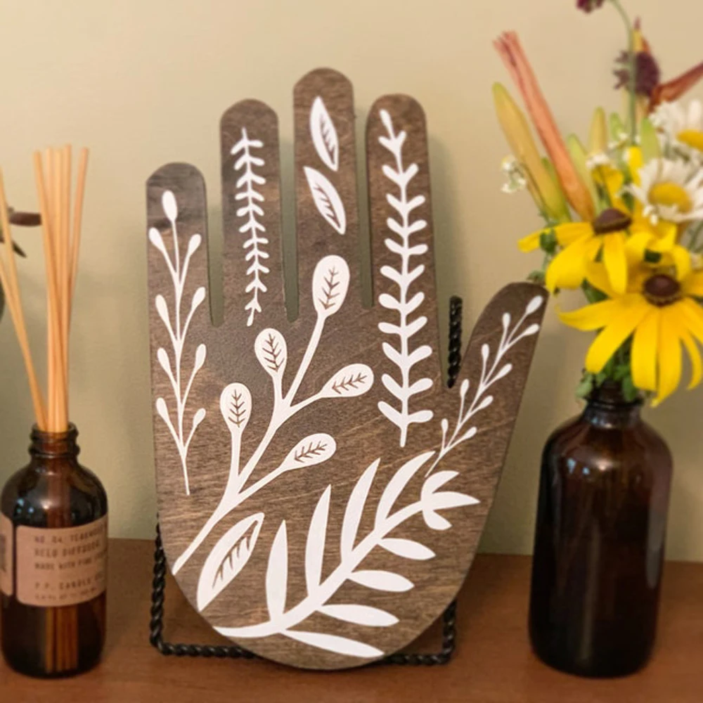 Customized Animal Decor Boho Wall Art Rustic Mountain Sign Woodland Art Gender Neutral Nursery Gift - Rabbit