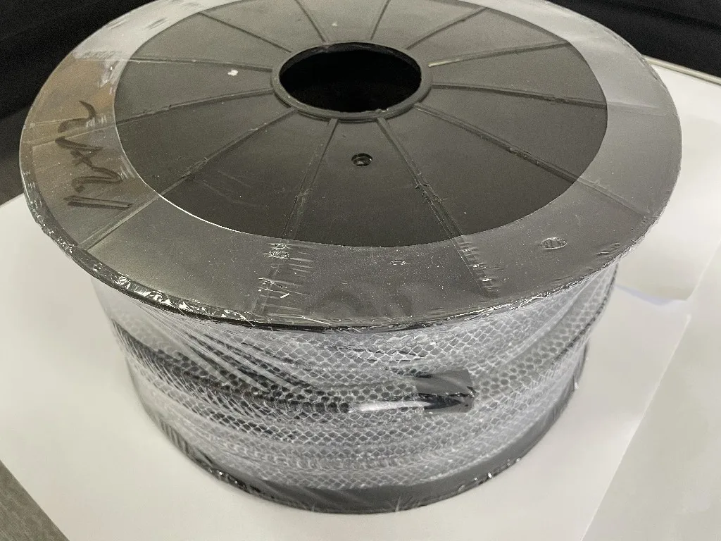 Factory price carbon braided packing Carbon fiber packing for sealing