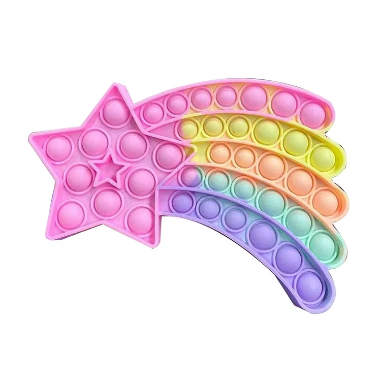 Educational Toy Pops Big For Silicone Relief Stress Jumbo Large Size Push Bubble Poping Fidget Toy