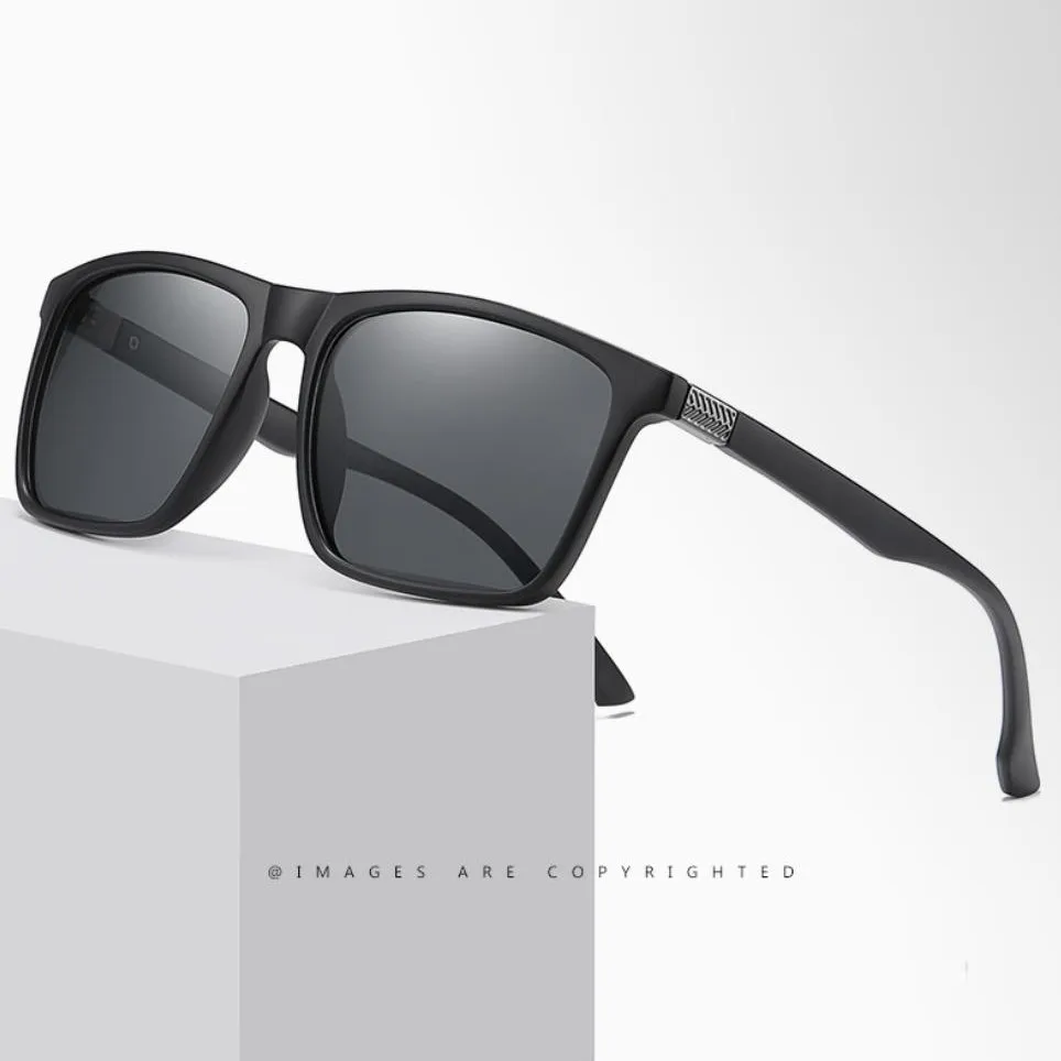 Солнцезащитные очки TR90 Мужские поляризационные, Классические Солнечные аксессуары в европейском и американском стиле, для вождения