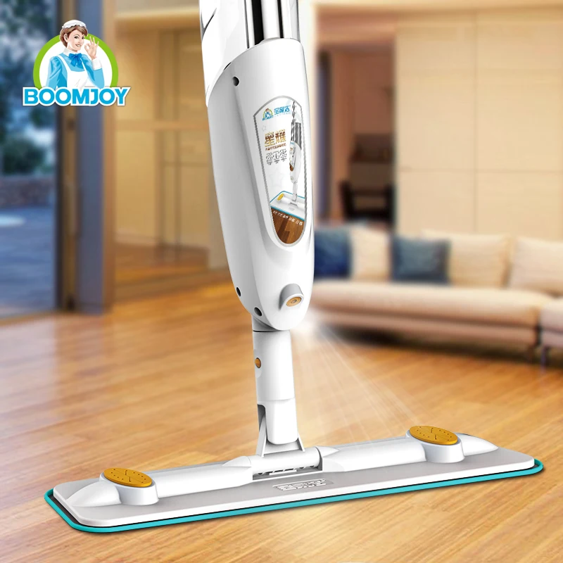  Boomjoy с двойной застежкой-пряжкой и алюминиевый полюс на плоской подошве удивительное оборудование для мытья полов машина уборки здоровый спрей Швабра из микрофибры Чулочные изделия дома набор чистки