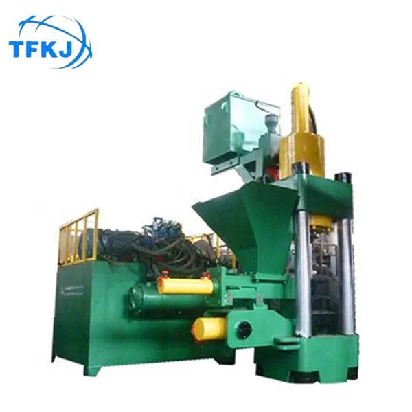 Latest price Automatic Hydraulic iron metal Press Briquetting Machine