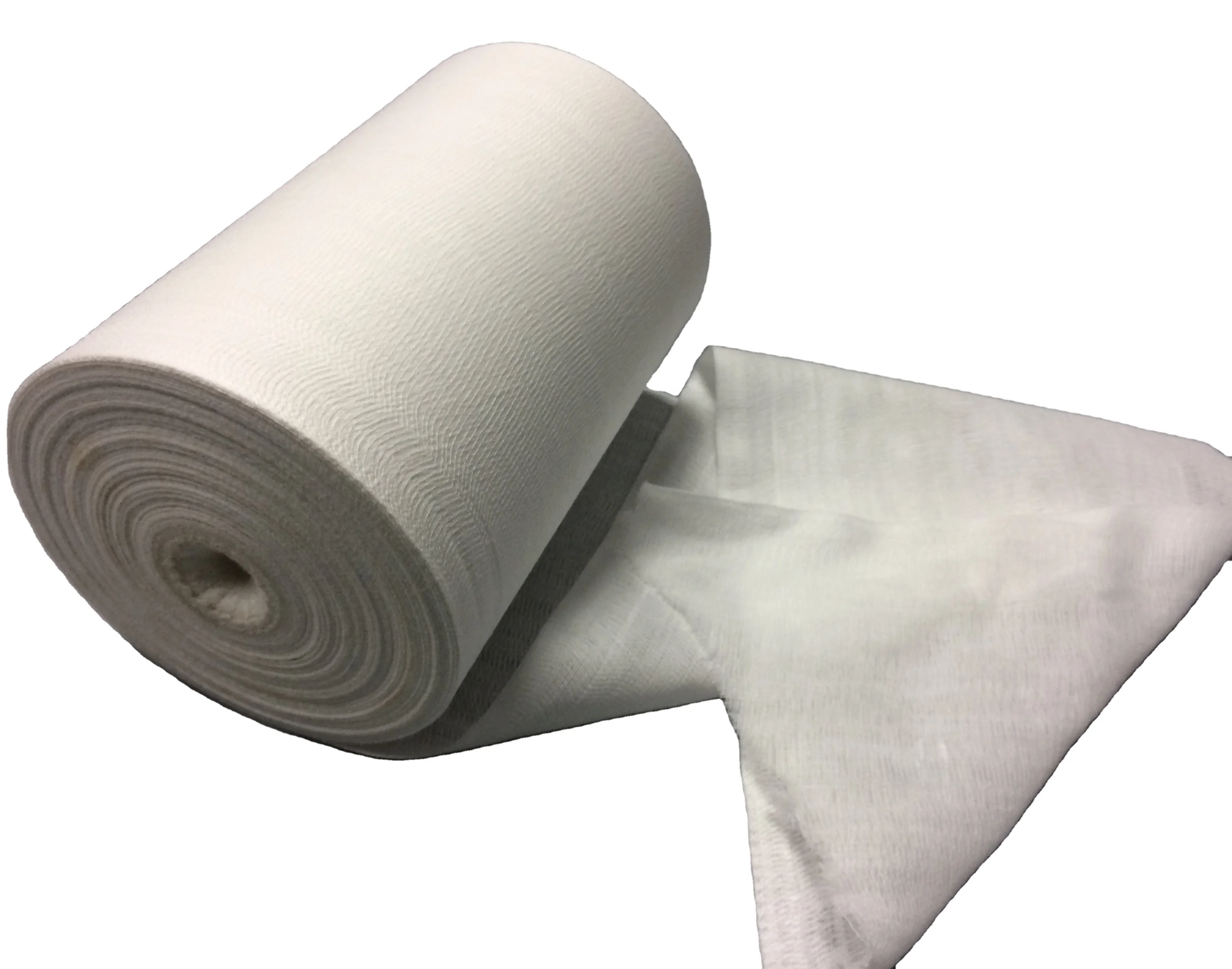 Hydrophilic Absorbent Gauze Roll ,  100% cotton absorbent gauze , 36'x100y bleaching gauze roll