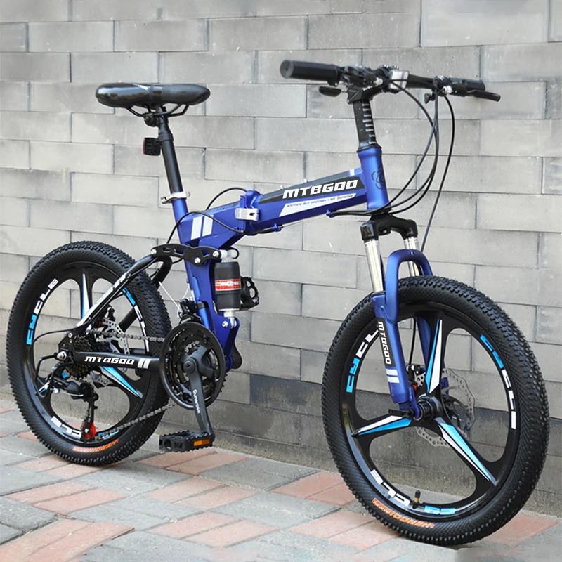 Mtbgoo Hot Selling 20 24 26 27.5 29 Inch 21 Speed Full Suspension Cheap Folding Bike for Pakistan Bicicleta Mountain Bicycle