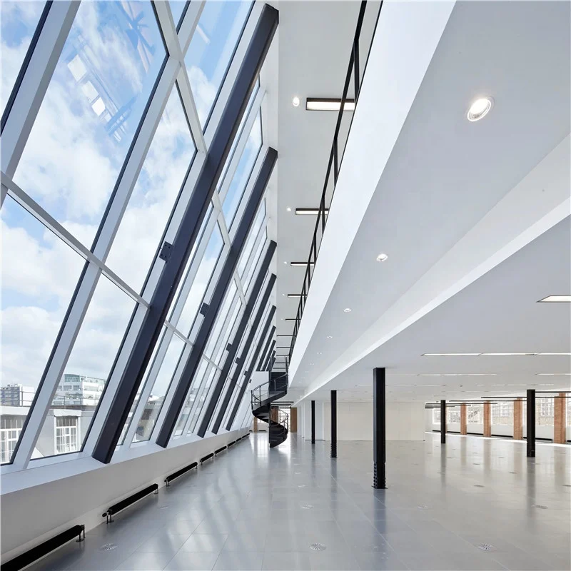 aluminum glass curtain wall project designs